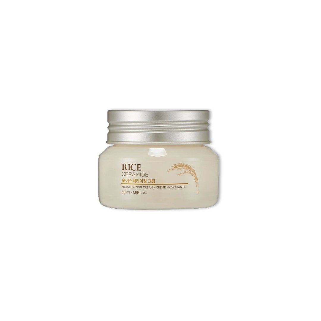 The Face Shop Rice & Ceramide Moisturizing Cream 50ml The Face Shop Rice & Ceramide Moisturizing Cream 50ml - Image 1