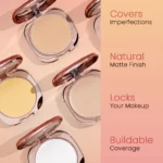 SWISS BEAUTY MATTE & SET DUO 2 IN 1 COMPACT SB424 - Image 2