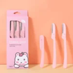 SILUBI 3 PS EYEBROW RAZOR  NO:S051