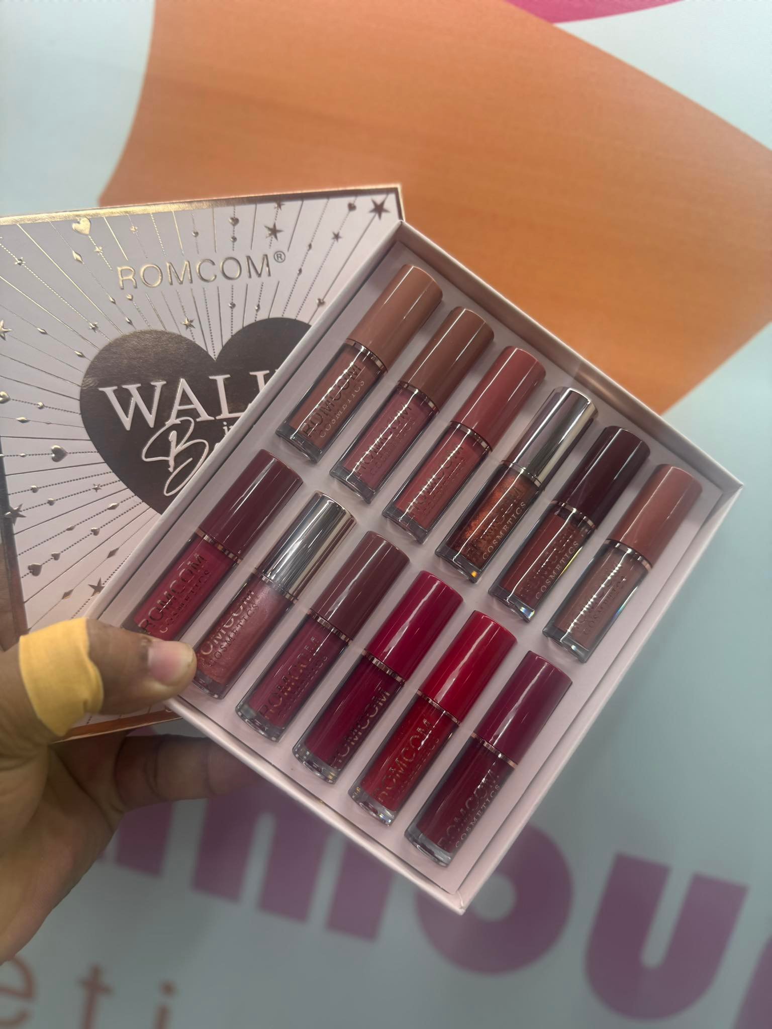 Romcom walks liquid lipstick 12pcsset Romcom Walks liquid lipstick 12pcs set - Image 1