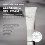 skin1004 madagascar centella tone brightening cleansing gel foam 125ml