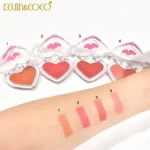 Kevin & Coco Heart-Shaped 4 Color Blusher Palette - Image 3