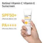 APLB Retinol Vitamin C Vitamin E Sunscreen SPF50+