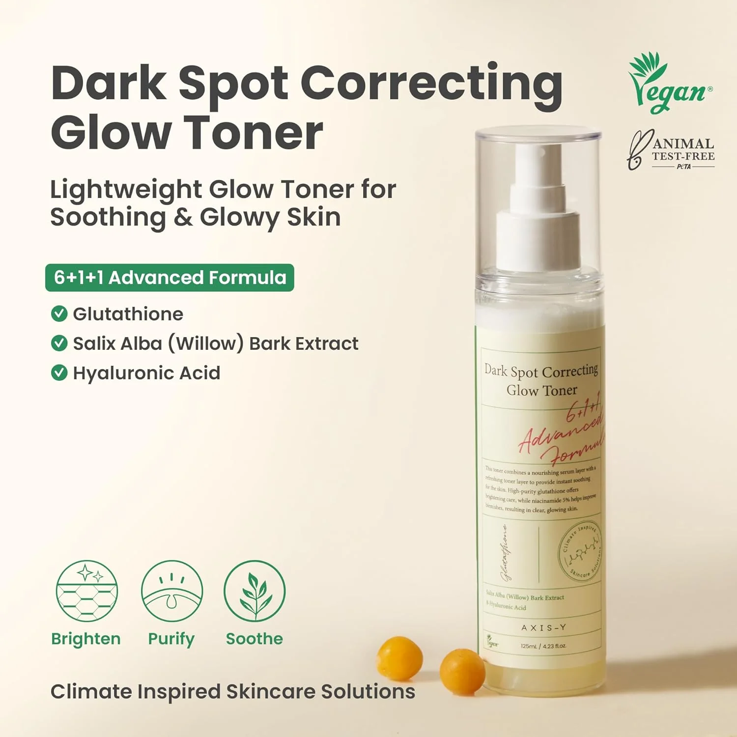 AXISY-Dark-Spot-Correcting-Glow-Toner-125ml-40635839480107 AXIS-Y Dark Spot Correcting Glow Toner 125ml - Image 1
