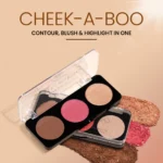 Swiss Beauty Cheek-A-Boo 3-in-1 with Blusher , Contour and Highlighter SB-838 - Image 2
