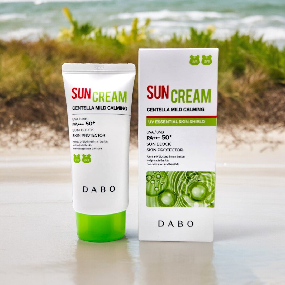Dabo Centella Mild Calming Suncream SPF50+ PA+++ 50ml (5) Dabo centella sun cream 50+ - Image 1