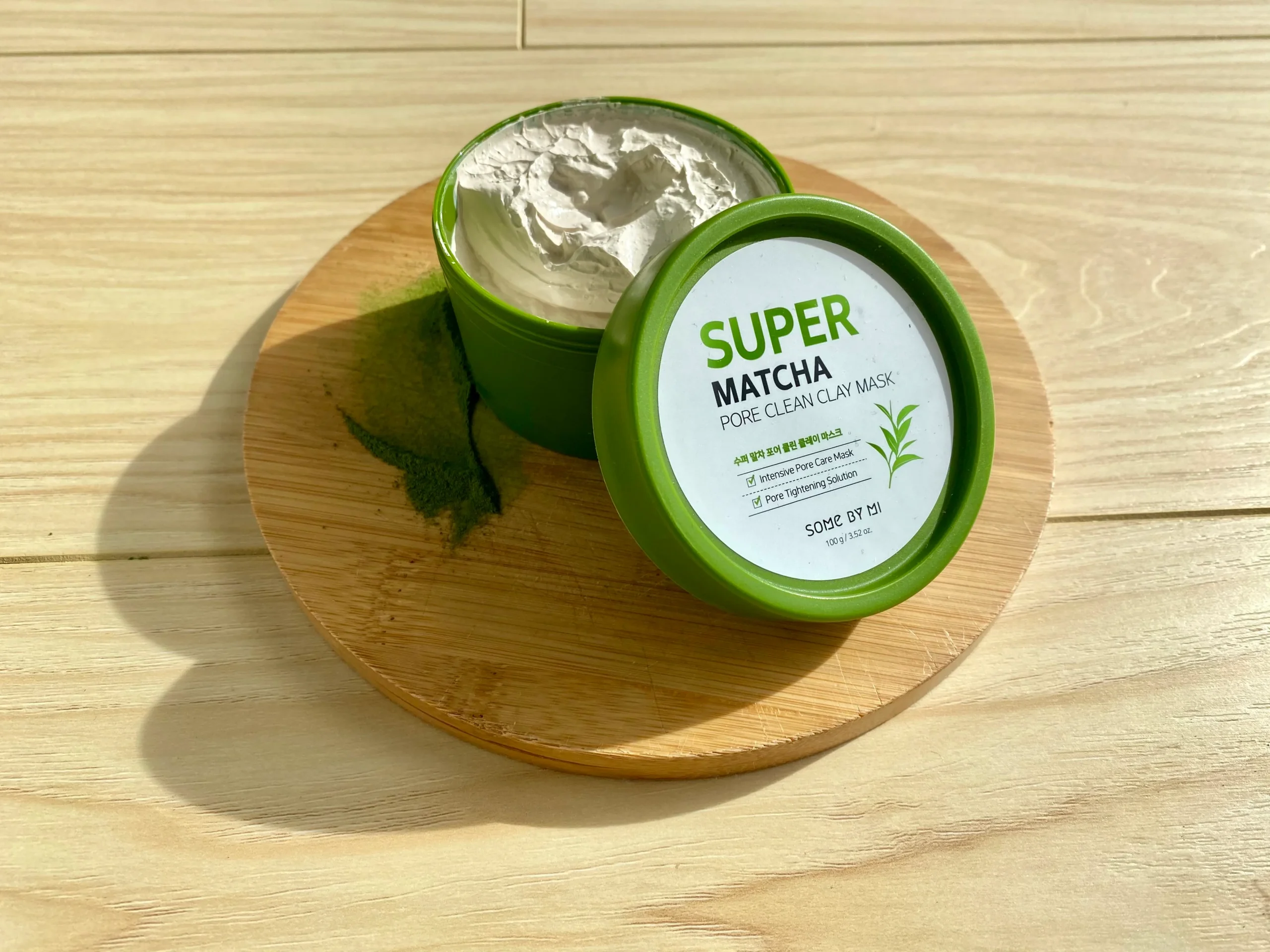 IMG_4104 SOME BY MI Super Matcha Pore Clean Clay Mask 100g - Image 1