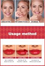 Peinen lip glaze magic peel off lipstick set 6pcs P7242 - Image 3