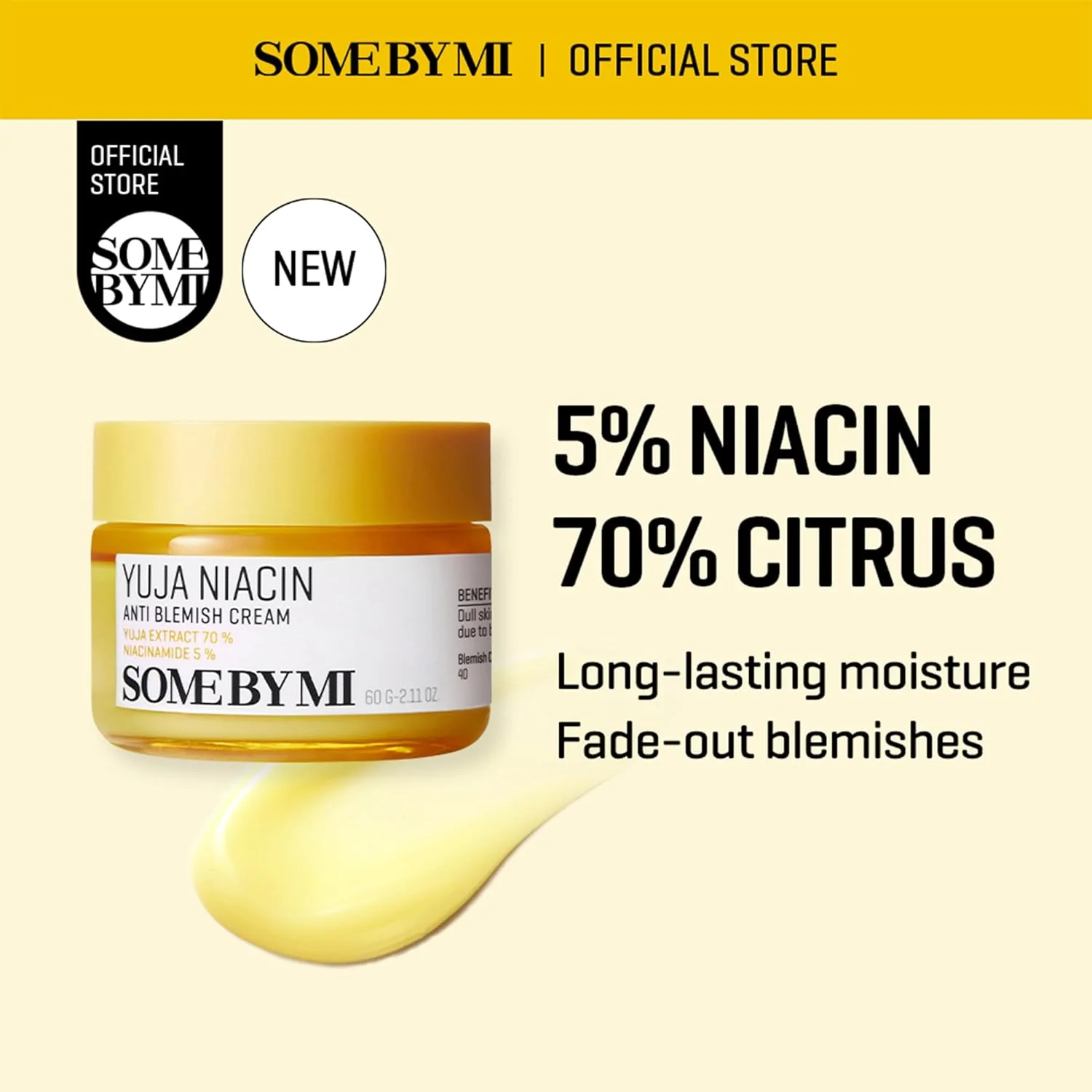 SOME BY MI Yuja Niacin Anti Blemish Cream - Image 1