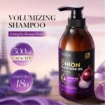 Sadoer Onion Black Seed Oil Shampoo, Plant Essence Hair Growth Repair and Dandruff Removal Shampoo 500ml - Image 5