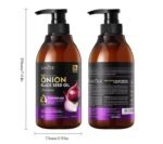 Sadoer Onion Black Seed Oil Shampoo, Plant Essence Hair Growth Repair and Dandruff Removal Shampoo 500ml - Image 2