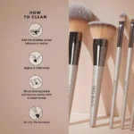 SWISS BEAUTY FACE & EYE BRUSH SET SB-F01 - Image 2