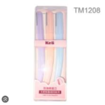 KELI EYEBROW RAZOR 3 PCS  KL1210