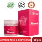 Ribana Almond Face & Body Scrub 50g