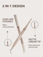 SHE GLAM 2 IN 1 EYEBROW PENCIL - Image 3