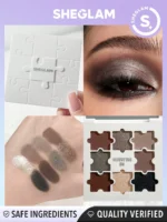 SHE GLAM JAZY JIGSAW EYESHADOW 8 Color