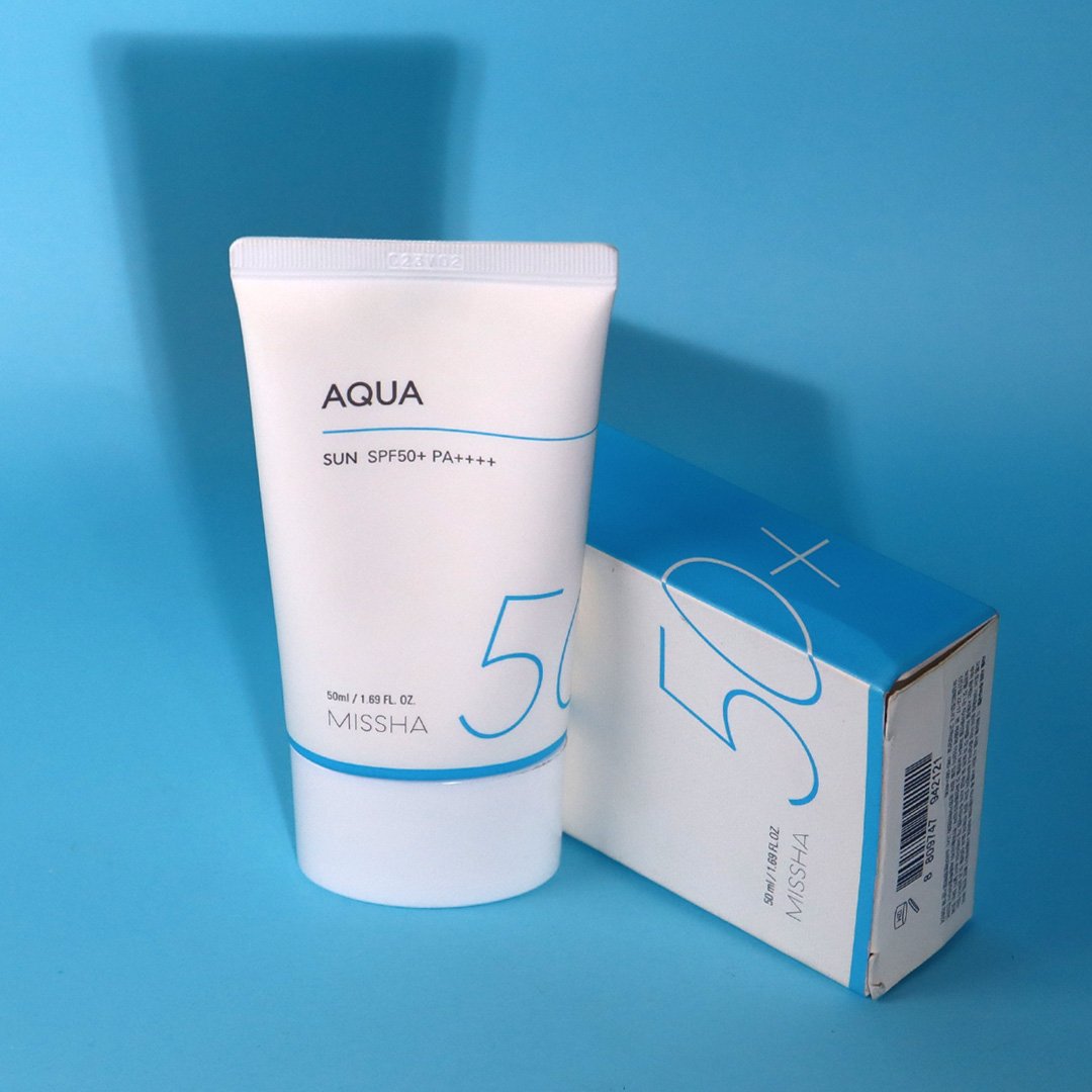 Missha-Aqua-Moisture-Sun-Gel-Spf50-2 MISSHA AQUA SUNSCREEN 50ML - Image 1