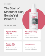 NINELESS 5% GLYCOLIC ACID SERUM 30ML - Image 2