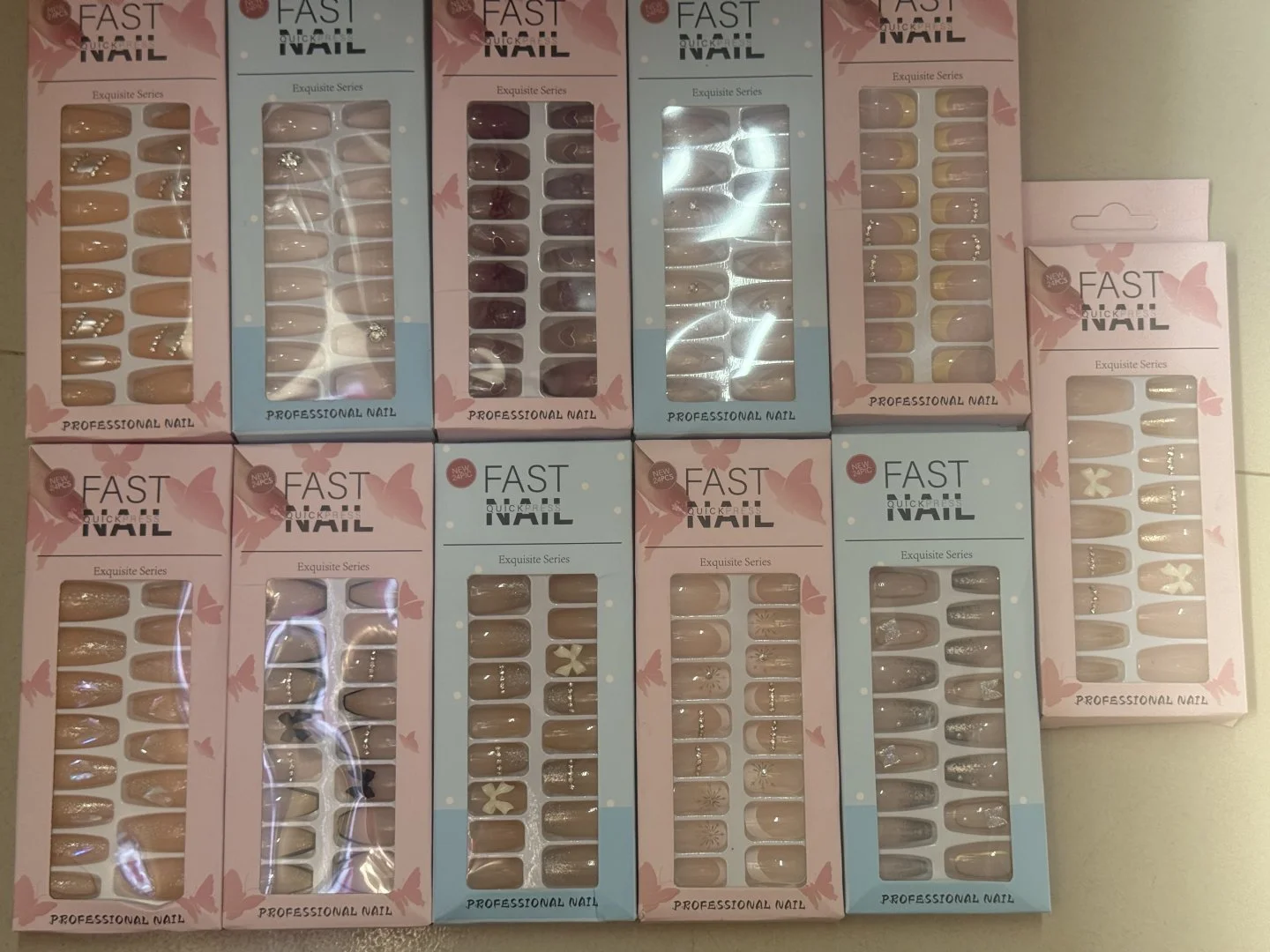 ladyglamourbd-com_EteTFEg6 Fast Nail Quick Express X-6203 24pcs - Image 1