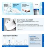 ANUA HYALURONIC ACID 8+ PANTHENOL CLEANSER 150ML - Image 2