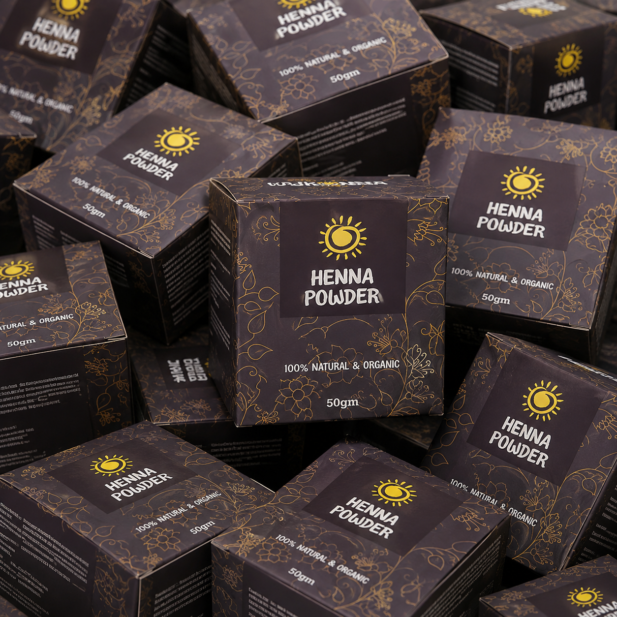 052adaf7-320e-4f7f-8c81-58e7724cf382 RAJKONNA HENNA POWDER 50G - Image 1