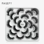 Maange Eyelash 10pairs White box - Image 3