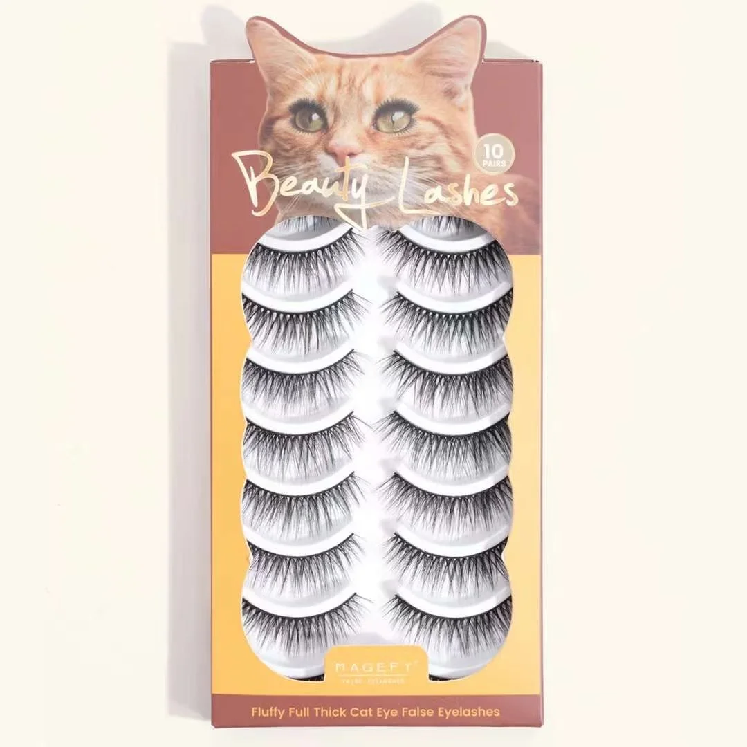 3d11e272e8abcc910d3cd6b0854719e2 Magefy Eyelash cat 8 pairs - Image 1