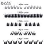 IMAGIC MULTIPACK CLUSTERS EYELASHES TL454 - Image 2