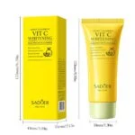 SADOER VIT C WHITENING FACE WASH 100ML SD01263 - Image 3