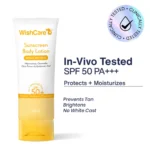 WISH CARE  SUNSCREEN BODY LOTION 100ML