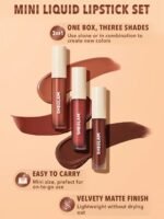 Matte Allure Mini Liquid Lipstick 3pcs Set - Sweet Thing