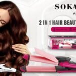 SOKANY 2 IN 1 HAIR CURL & STRAIGHT AL- 2009