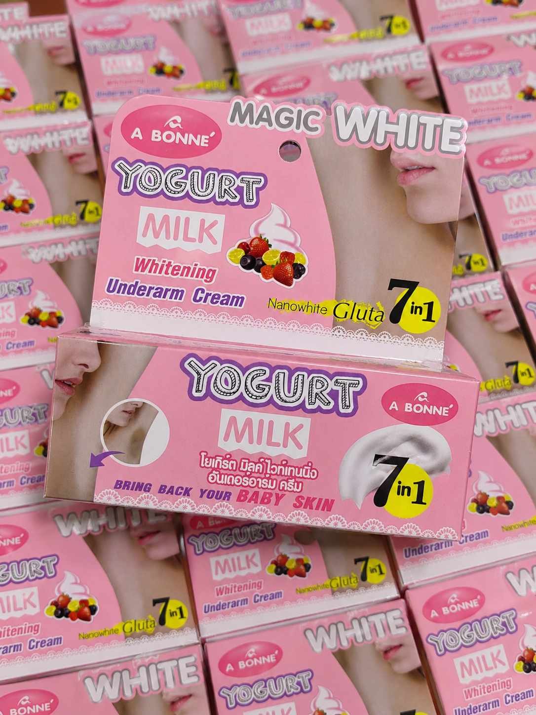 717495944_1320319632822283_8331443762270155767_n A BONNE MAGIC YOGURT MILK UNDERARM CREAM 30G - Image 1