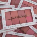 MISS ROSE 8 COLOR GOLD BRICK BLUSH NO:7004-050Y