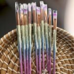 10 PCS (GOLD  PINK) BRUSH