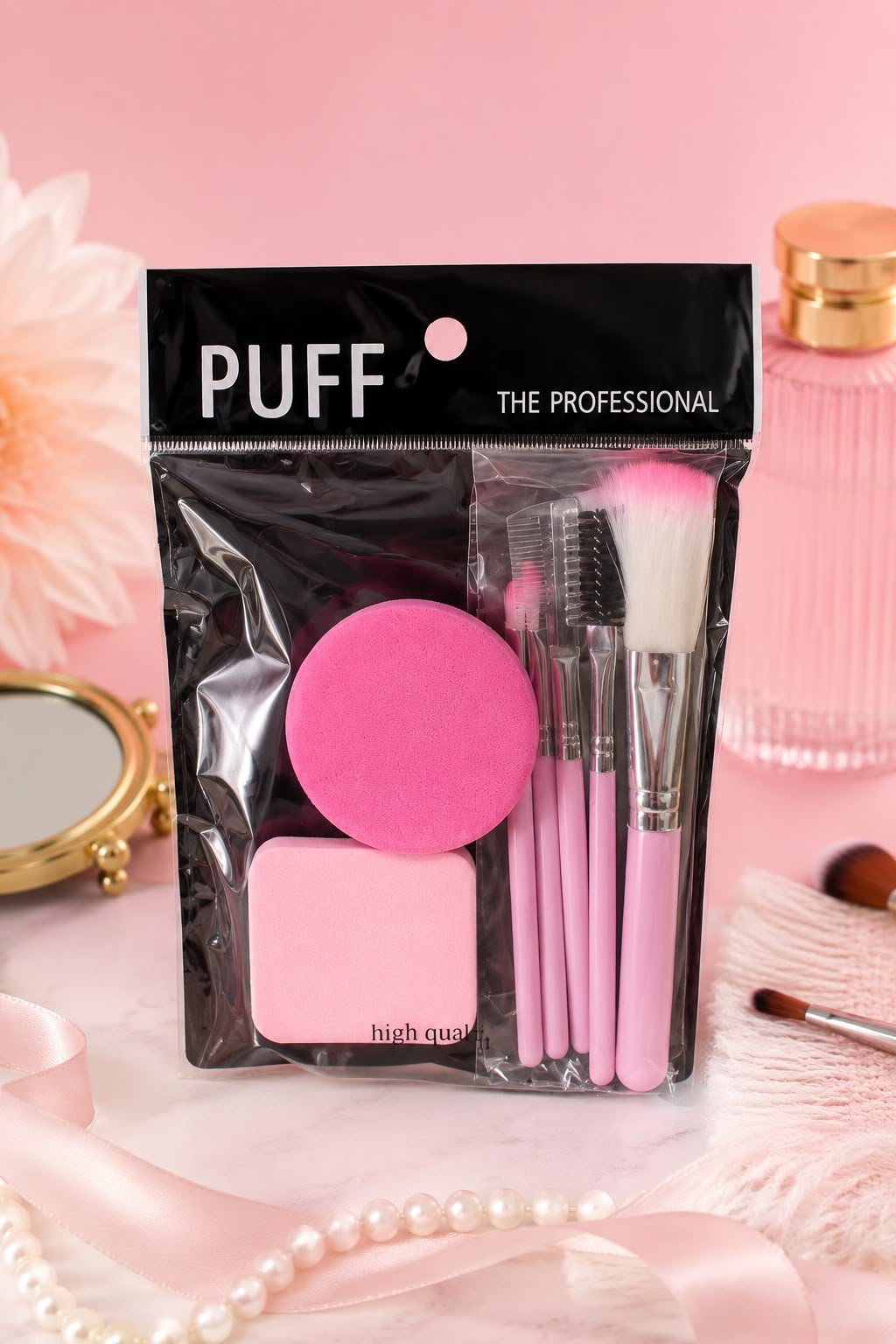 759631931_2035990460620096_994181966551676812_n 7 pcs puff+brush set - Image 1