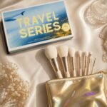 BH COSMETICS TRAVEL SERIES BAG BRUSH 7 PCS